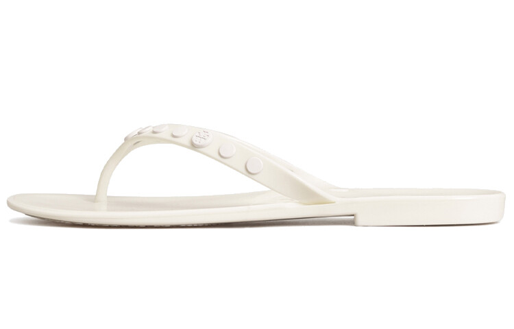 

Шлепанцы женские белые Tory Burch