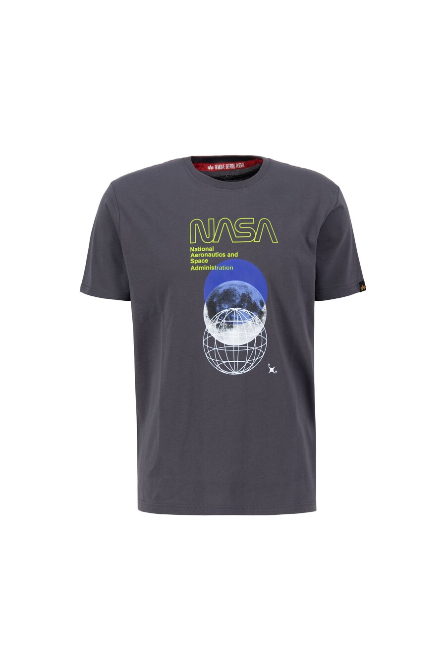 

Классическая футболка ALPHA INDUSTRIES Shirt, антрацит