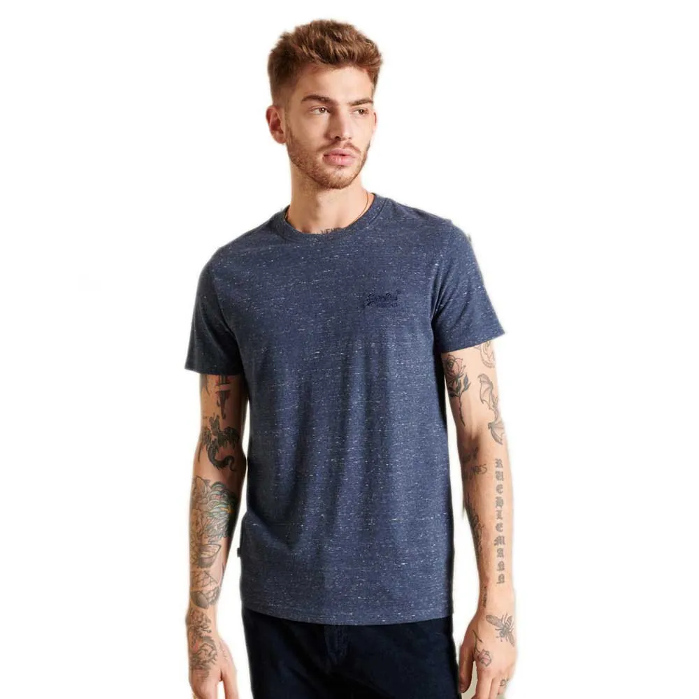 

Футболка с коротким рукавом Superdry Vintage Logo Embroidered, синий