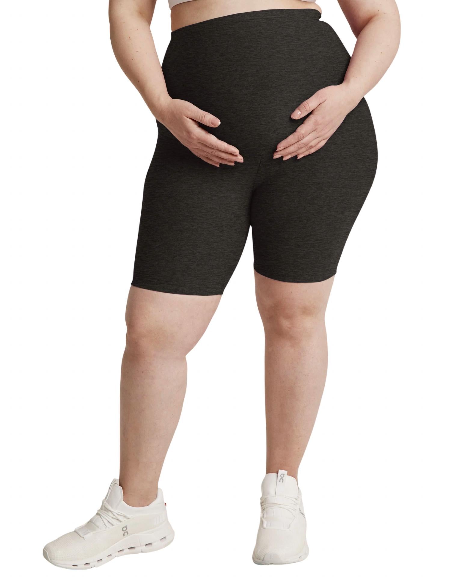 

Шорты для беременных Spacedye Maternity Biker Shorts In Darkest Night BEYOND YOGA