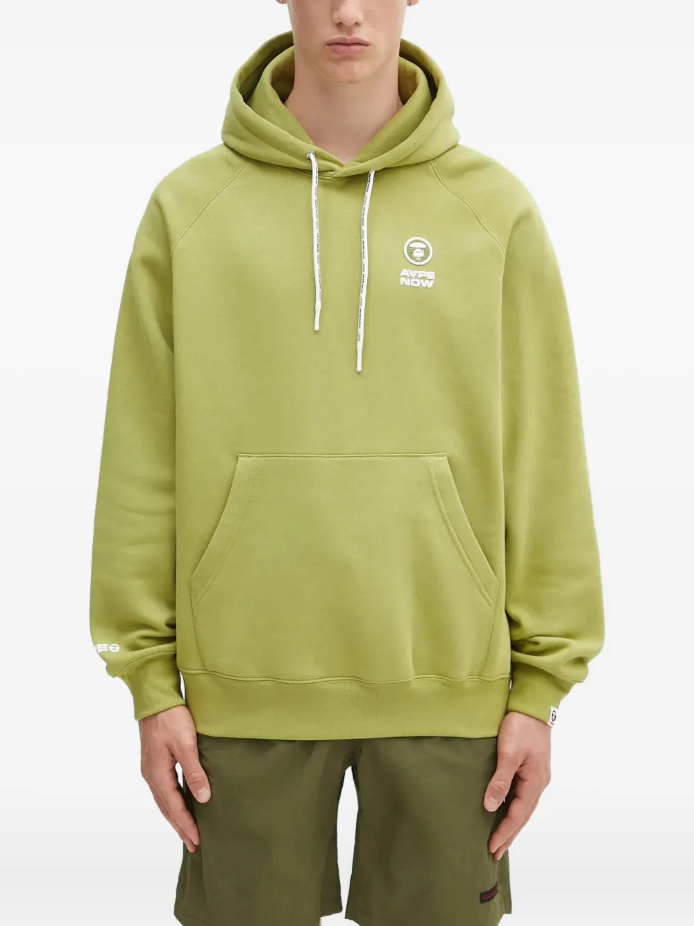 

Худи Aaper с логотипом AAPE BY *A BATHING APE, зеленый