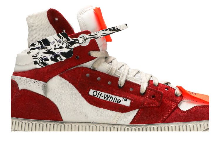 Кроссовки Off-White Off-White Off-Court 3.0 'Red', красный — фото 3