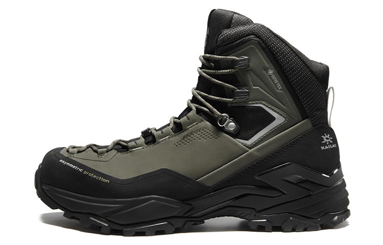 

KAILAS Мужские высокие кроссовки для походов и треккинга MT5-PRO GTX HIGH, цвет темно-зеленый
