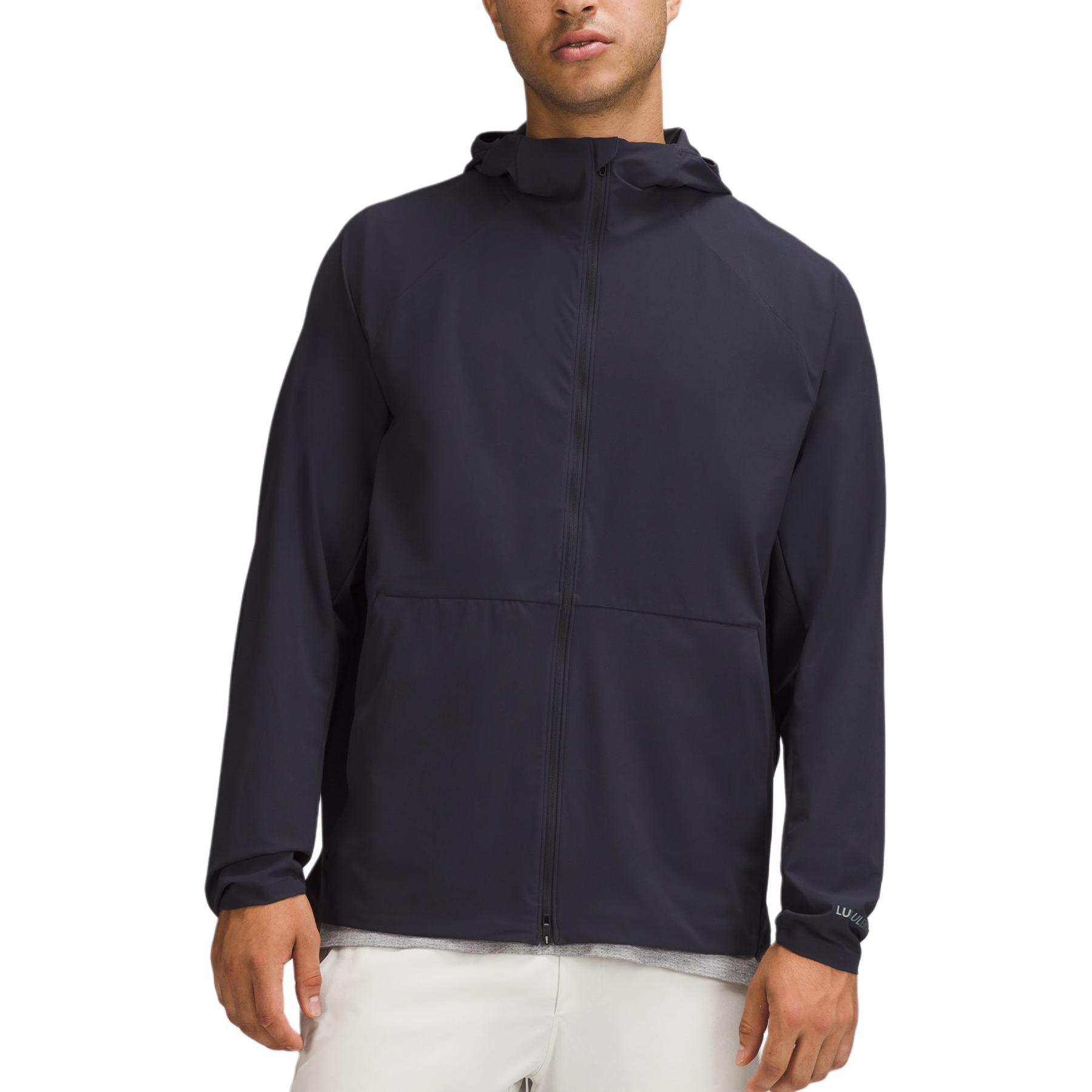 

Lululemon Куртка спортивная худи с длинным рукавом, Night Black/Night Is Dark