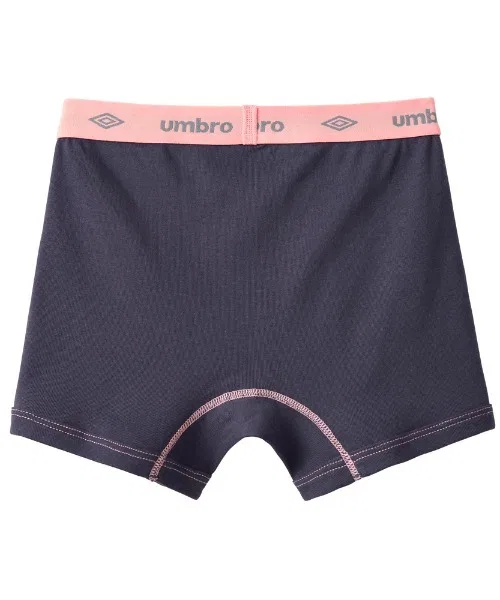 Боксеры детские 2 пары Umbro хлопковые белые — фото 3