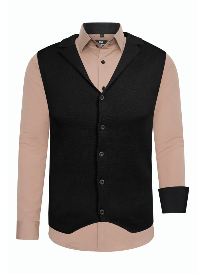 

Rusty Neal Комплект из рубашки и жилета (2 шт.), бежевый цвет