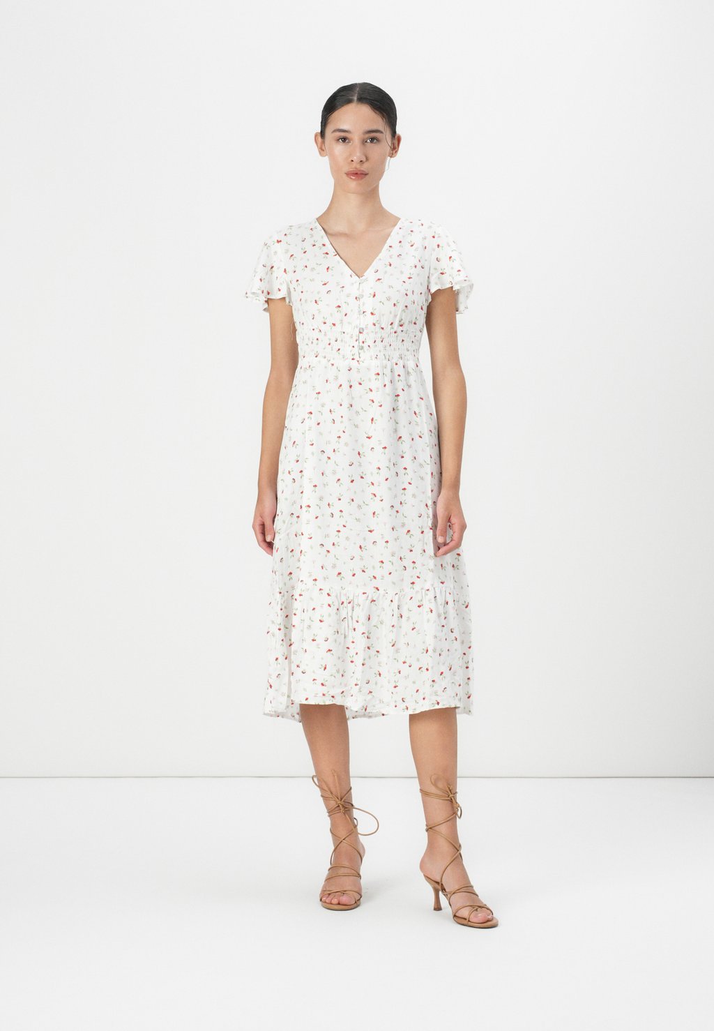 

Повседневное платье ONLMARIANNE LIFE MIDI DRESS ONLY, кремовый