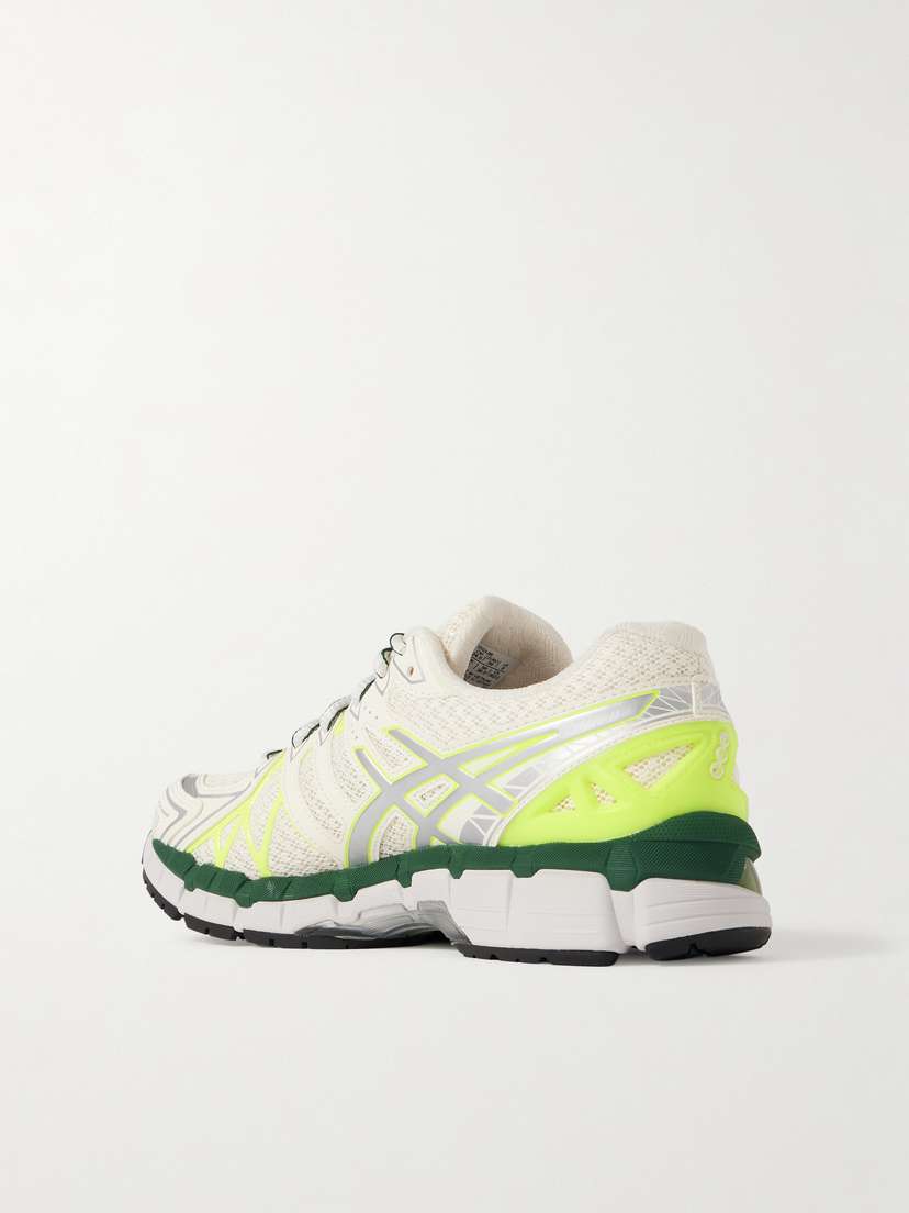 Кроссовки Gel-Kayano 20 с прорезиненной сеткой Asics, желтый — фото 3
