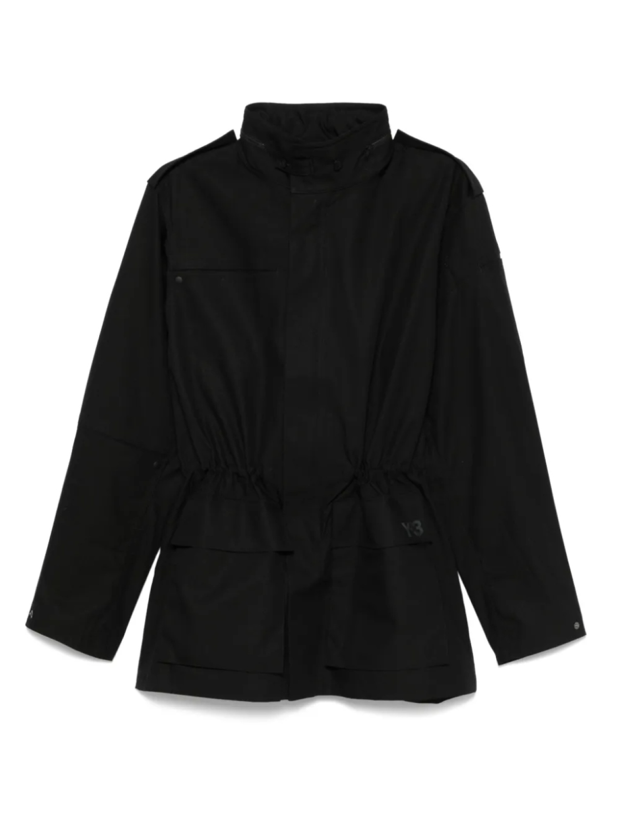 

Y-3 куртка с кулиской, черный