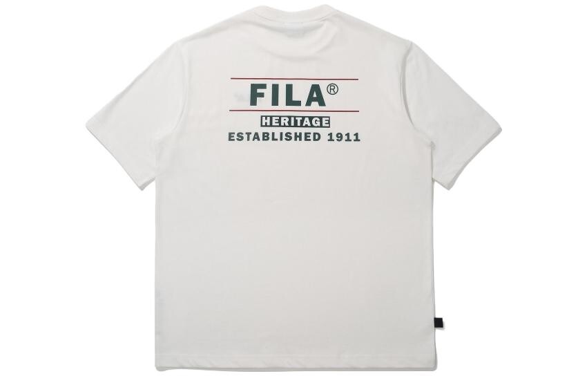 

Футболка унисекс белая Fila, белый