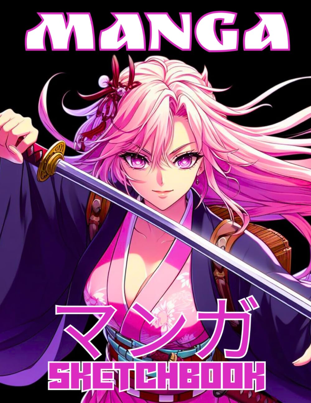 

Manga Sketchbook: Anime Sketch Book for Teen Girls Tweens Kids Boys Japanese Mangaka Artist Sketching and Drawing Practice Large Paper Blank Manga Sketch Pad Draw your own Comics Artwork Supplies