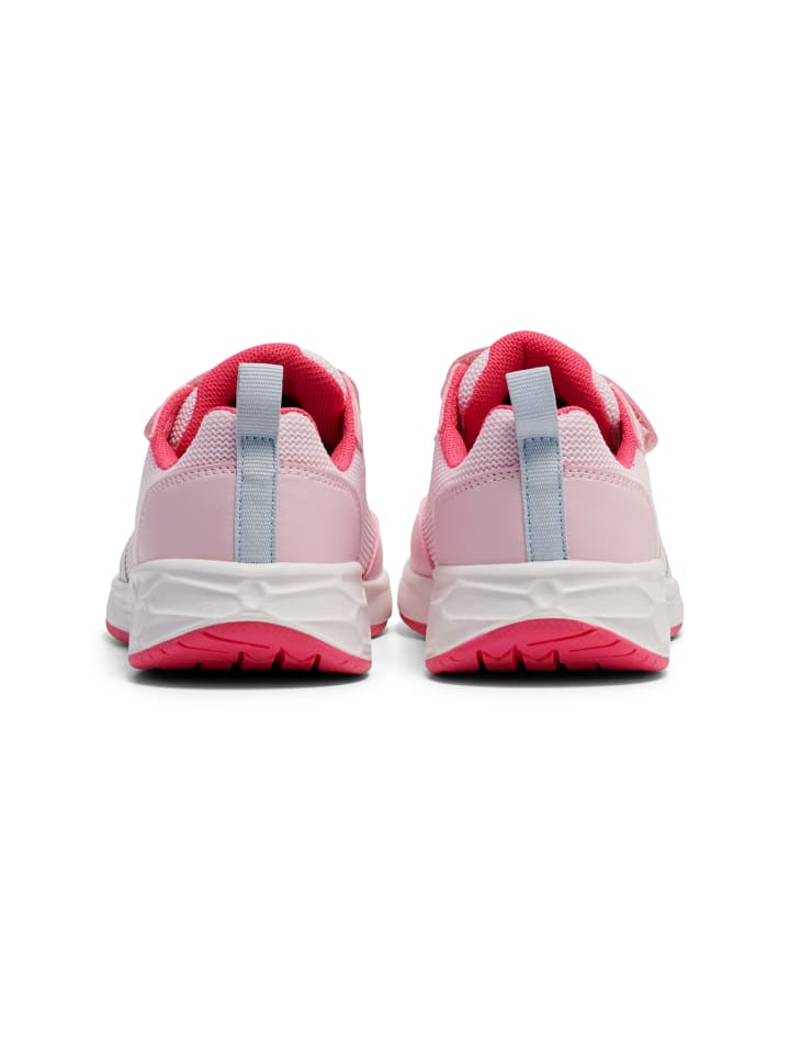 Hummel Детские кроссовки на липучках Velcro Turbo Run Lifestyle в цвете ROSEATE SPOONBILL — фото 2