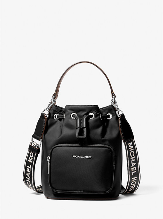 

Маленькая нейлоновая сумка-ведро Khai Michael Kors, черный