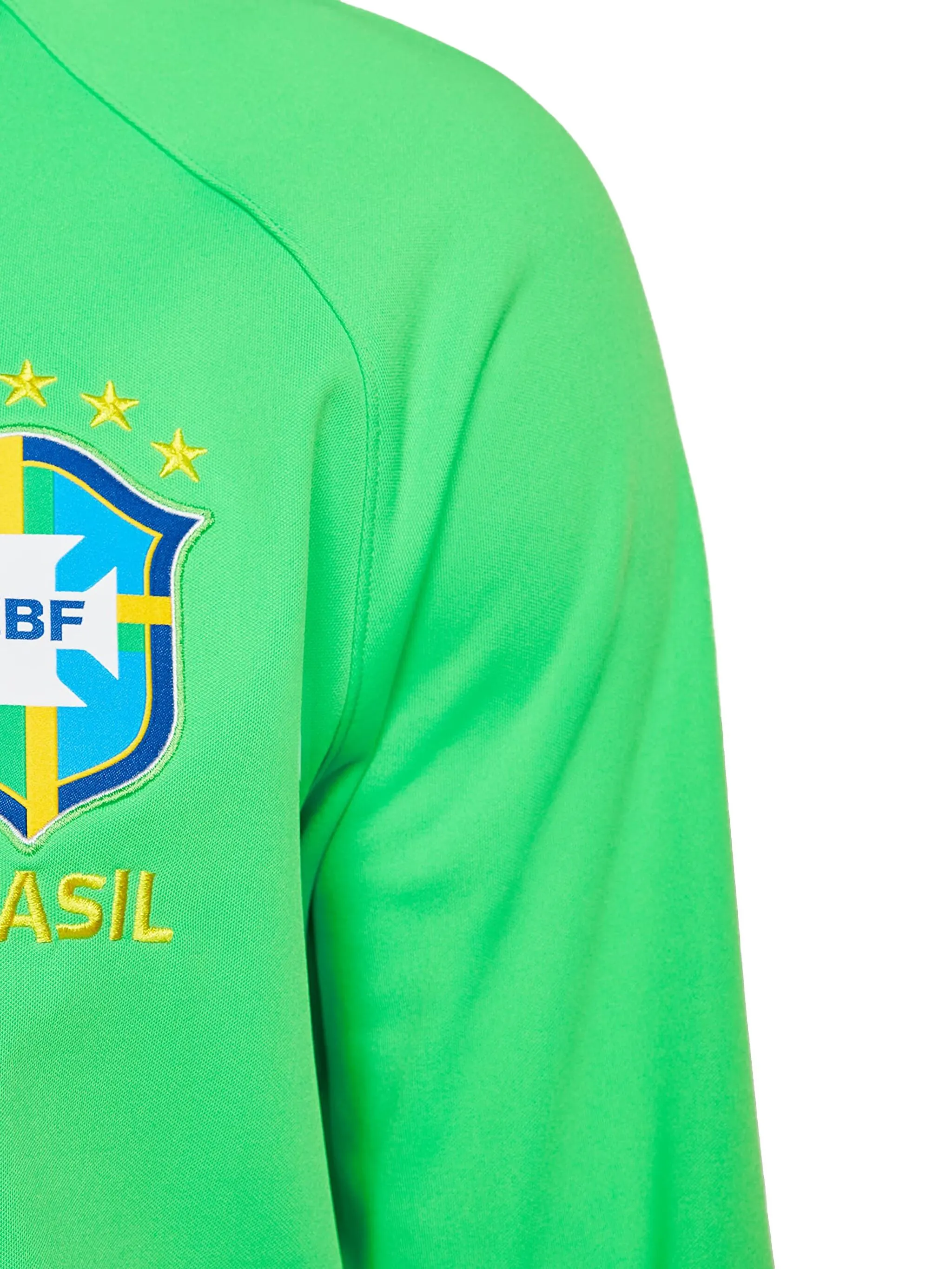 Толстовка Brazil Academy Pro Knit Soccer Nike, зеленый — фото 2