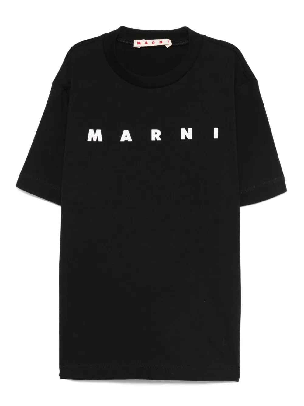 

Футболка с логотипом Marni Kids, черный