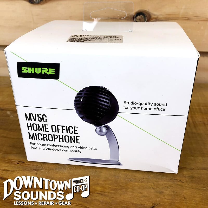 

Микрофон Shure MOTIV MV5C-USB Home Office Microphone