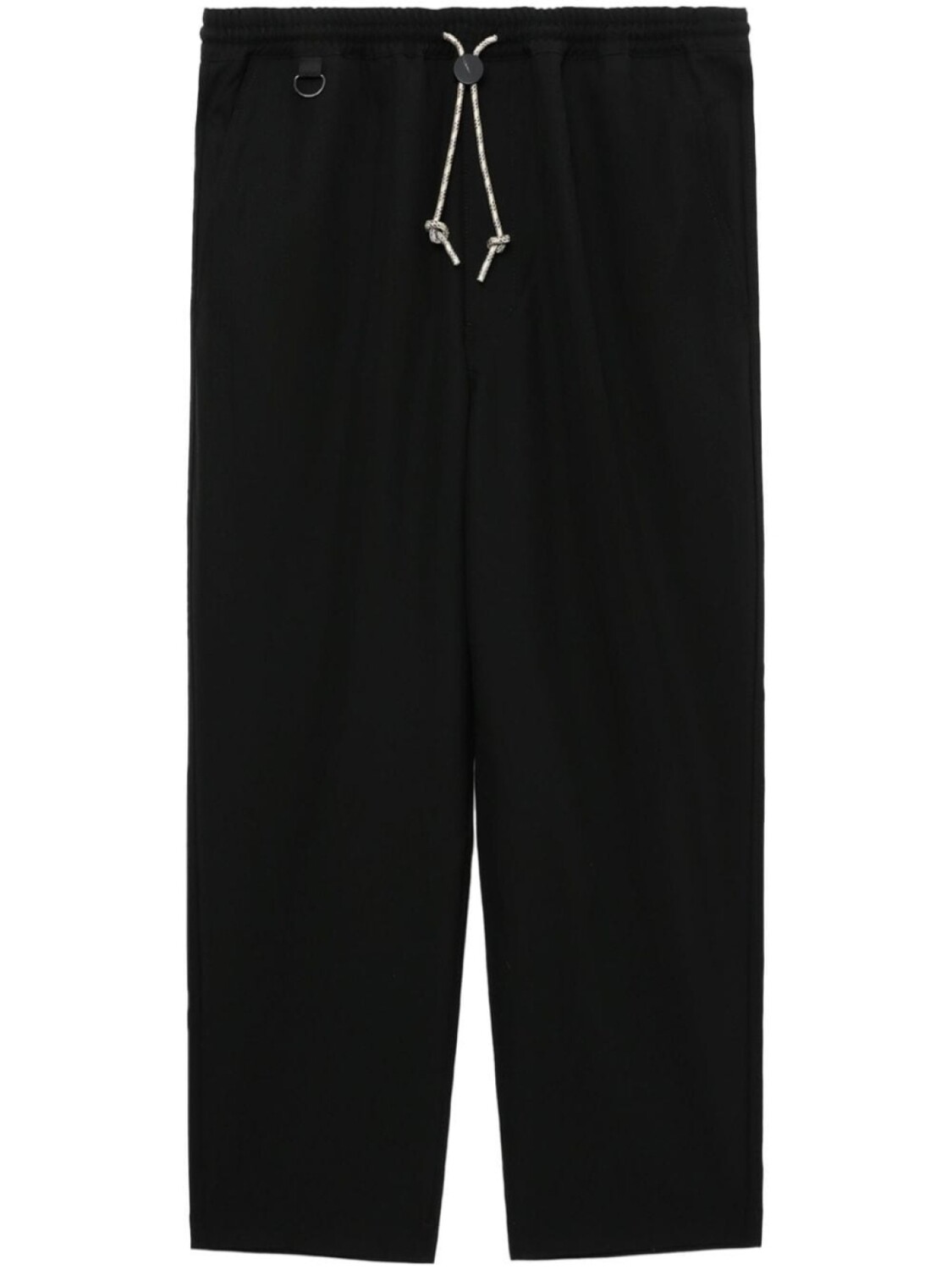 

Comme des Garçons Homme прямые брюки с кулиской, черный