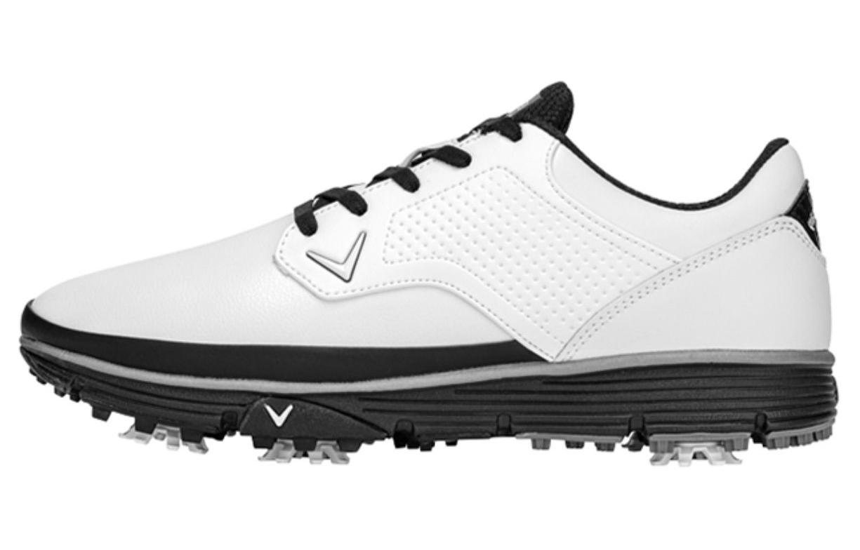 

Callaway Амортизирующие противоскользящие дышащие низкие мужские гольф-туфли белого цвета, цвет White