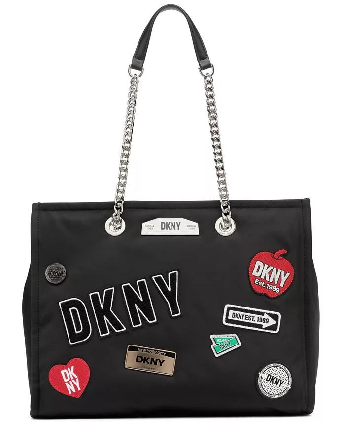 

Большая сумка-тоут NYC Capsule DKNY, черный