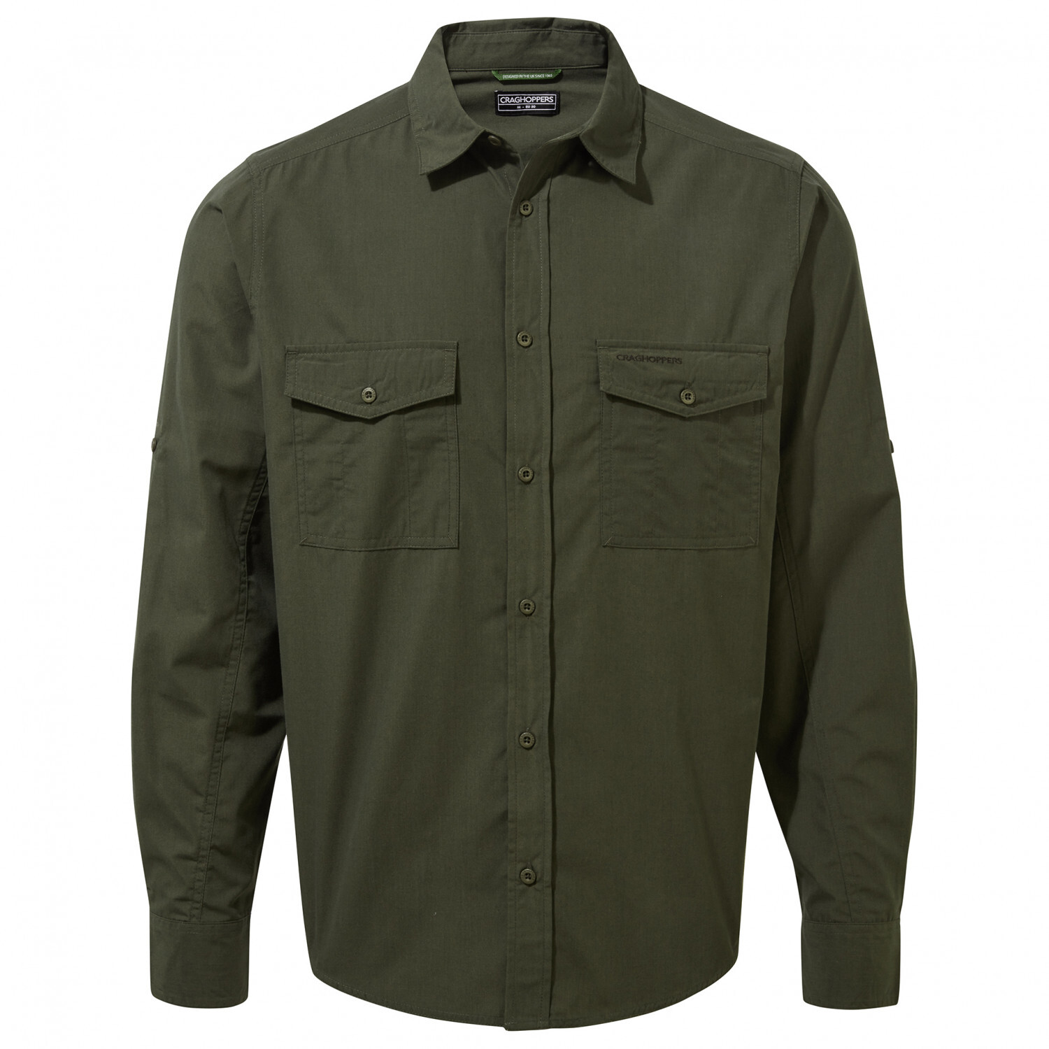 

Рубашка Craghoppers Kiwi L/S Shirt, цвет Woodland Green