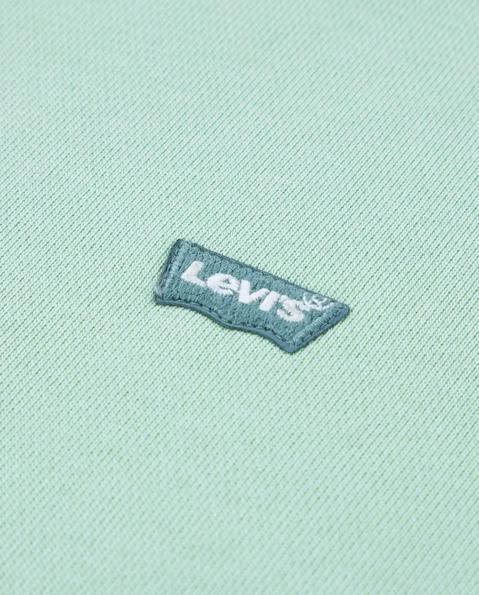 Толстовка с капюшоном Levi's Mini Batwing, зеленый — фото 3