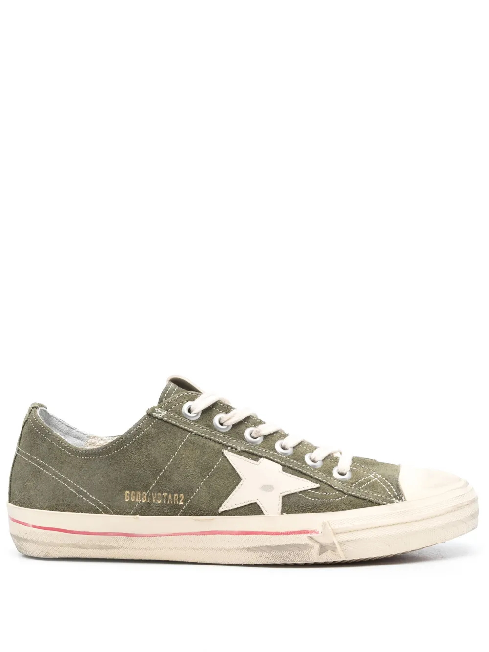 

Кеды с нашивкой GOLDEN GOOSE, зеленый