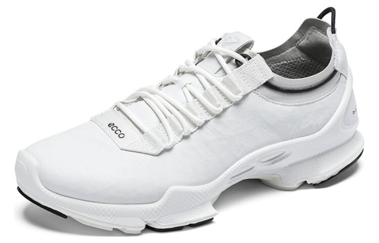 Кроссовки Walking C Lifestyle для мужчин с низким верхом белого цвета Ecco — фото 2