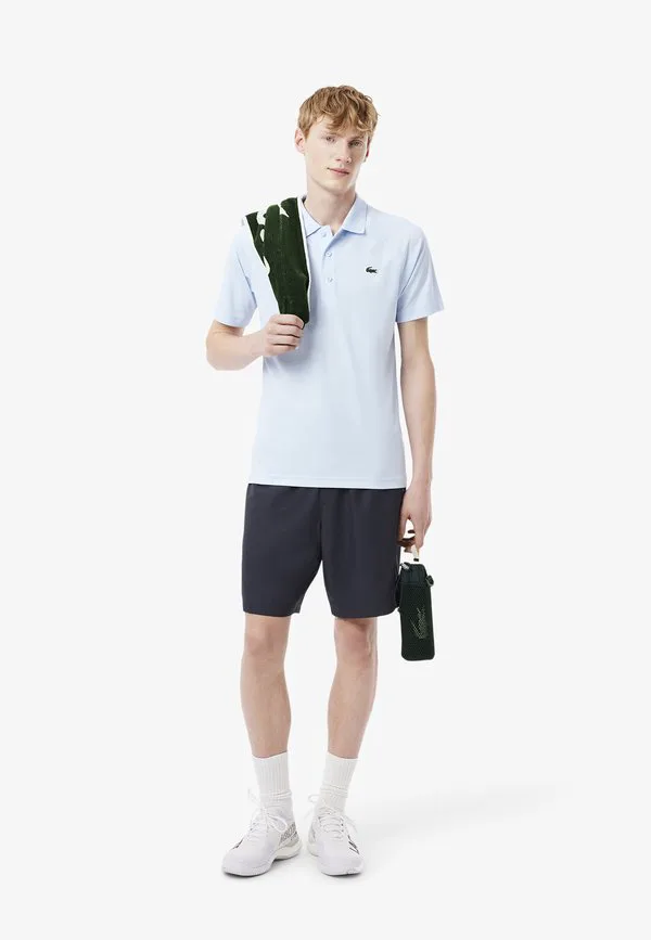 Классическая теннисная рубашка-поло Lacoste Sport, Bleu Clair — фото 2