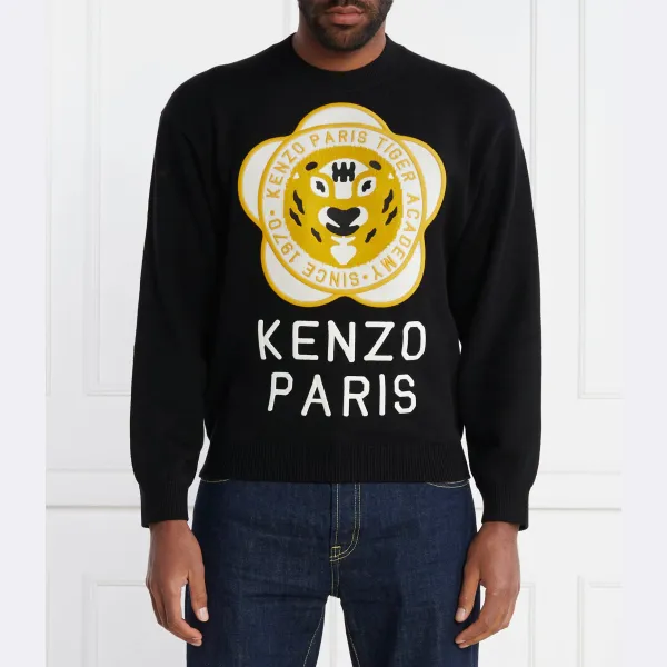

Свитер обычного кроя Kenzo, черный