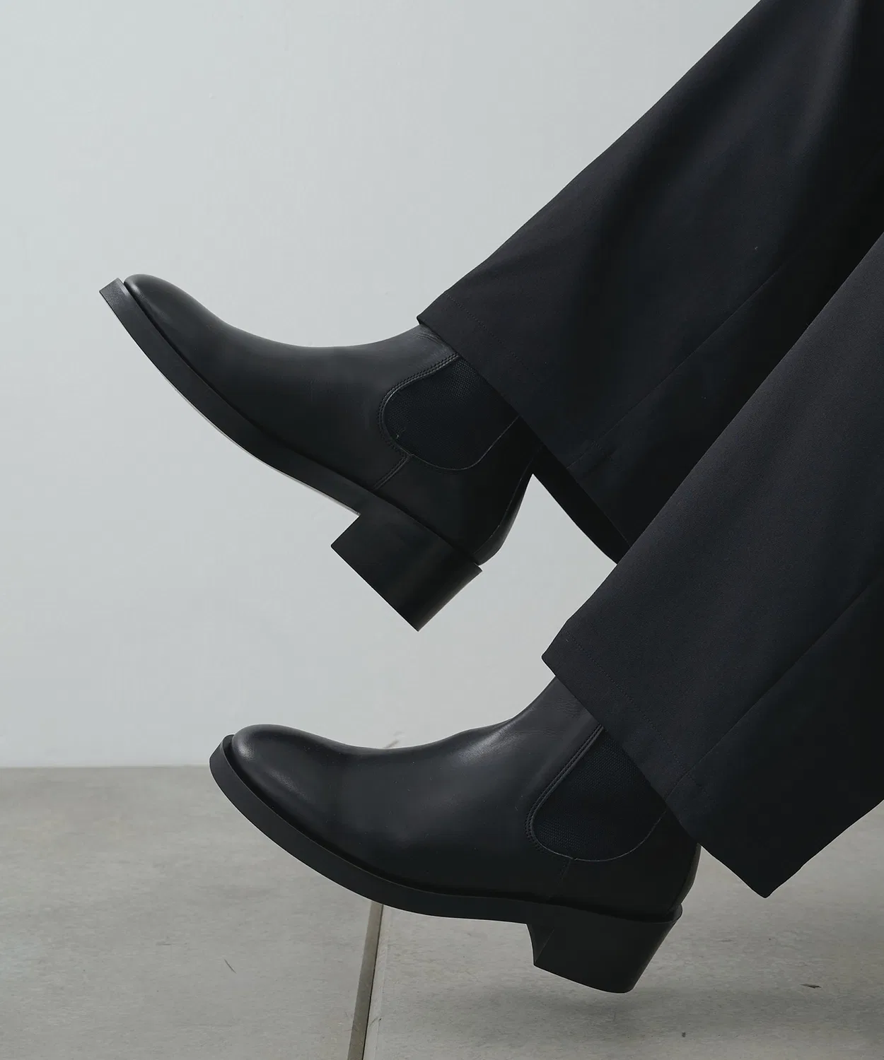 Ботинки PADRONE SIDE GORE BOOTS чёрные — фото 2