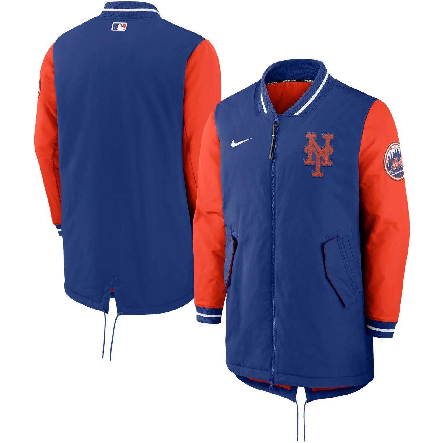 

Мужская куртка с молнией во всю длину Royal New York Mets Dugout Performance Nike