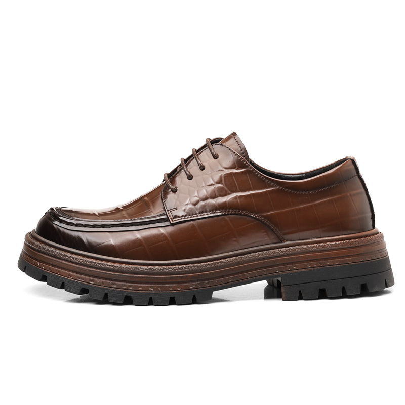 

POPULAR ROUSE PR Коричневые мужские повседневные туфли, цвет Brown