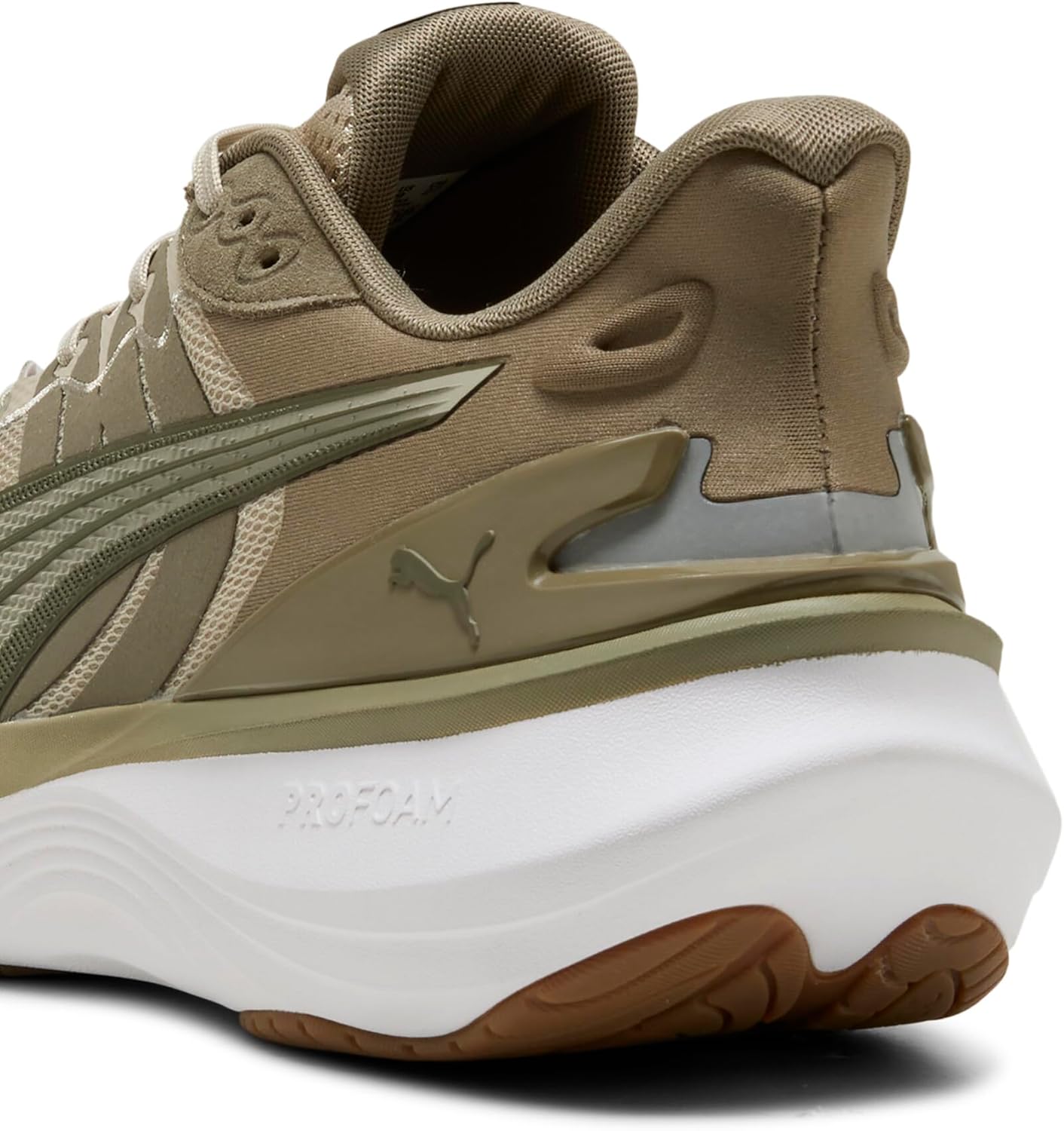Мужские беговые кроссовки Puma Pulse Pro, Desert Dust-velvet Moss — фото 3