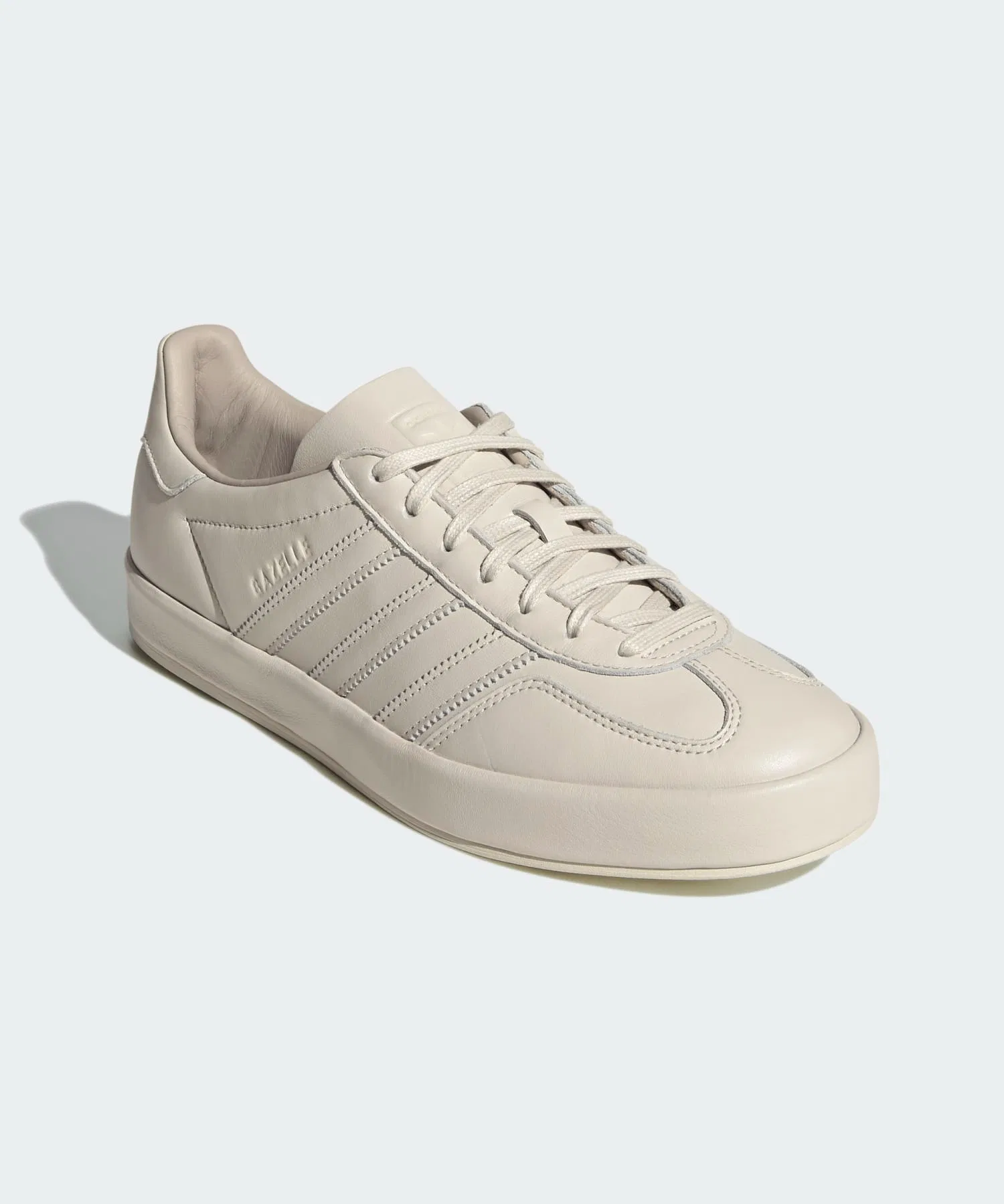 Унисекс кроссовки из натуральной кожи Adidas Gazelle Indoor коричневые — фото 4