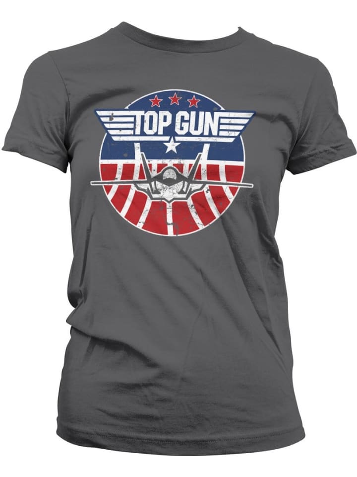 

Футболка TOP GUN, серый