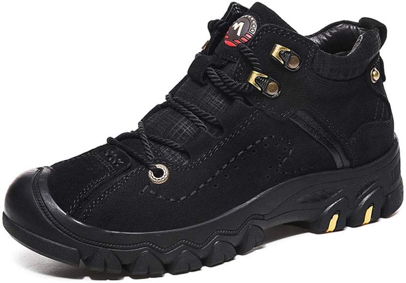 

Противоскользящие бархатные походные ботинки для зимы на открытом воздухе, мягкие и удобные теплые спортивные туфли Mnssrn-Mm, черный