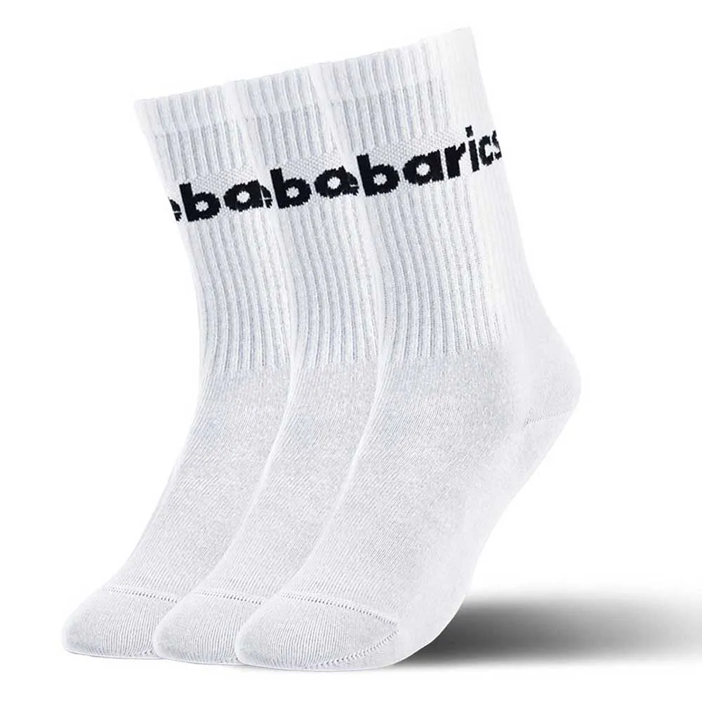 

Носки 3 шт Barebarics Big Logo Barefoot crew, белый