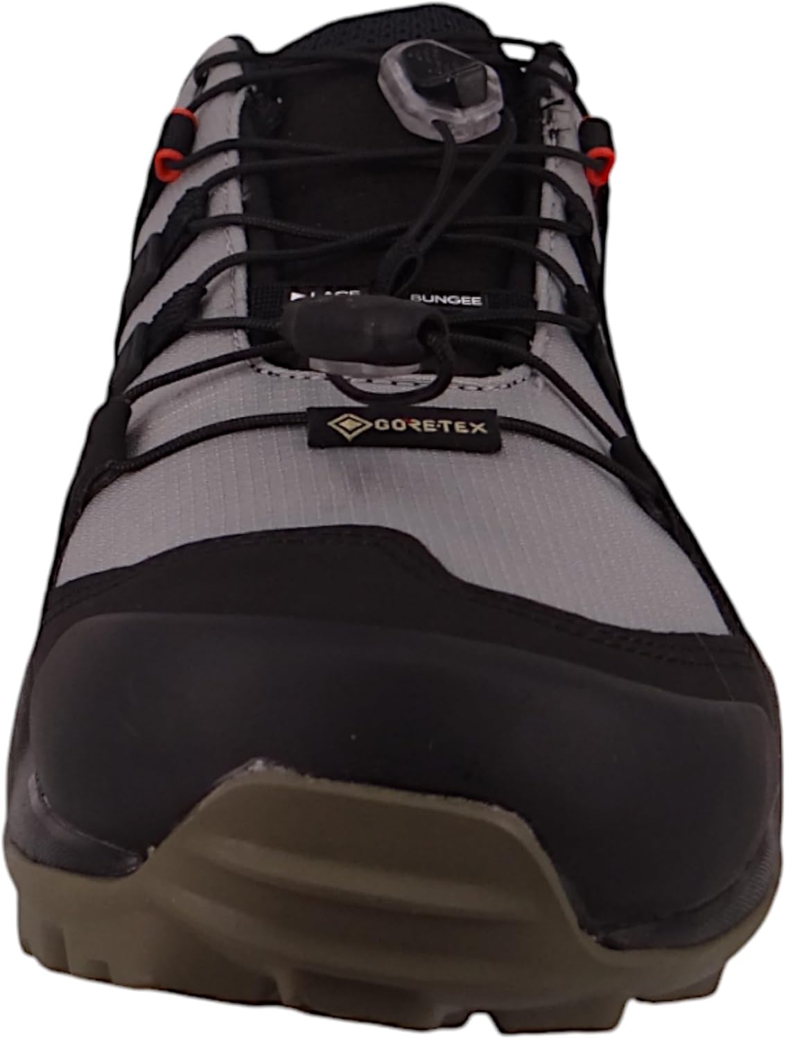 Мужские походные кроссовки adidas Terrex Swift R2 с Gore-tex, черный/серый/оливковый — фото 4
