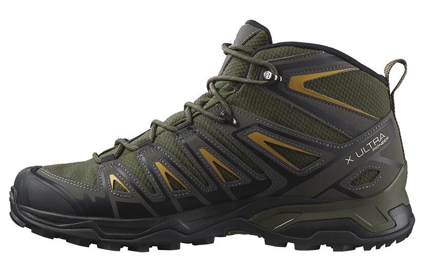 

X Ultra Pioneer Mid CSWP 'Olive Night Amber' Salomon