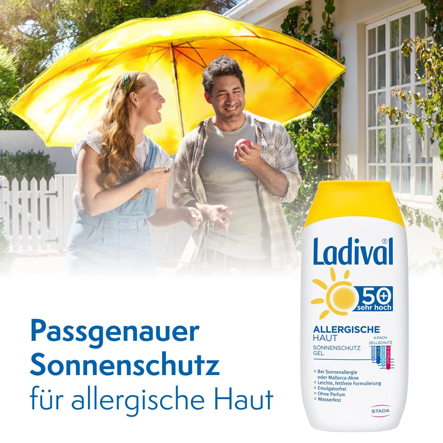 Солнцезащитный гель «Allergic Skin SPF 50+» от LADIVAL Ladival — фото 2