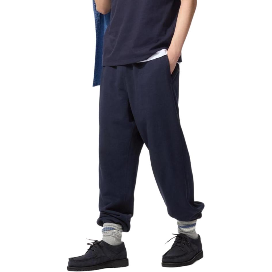 

UNIQLO Повседневные брюки мужские темно-синие