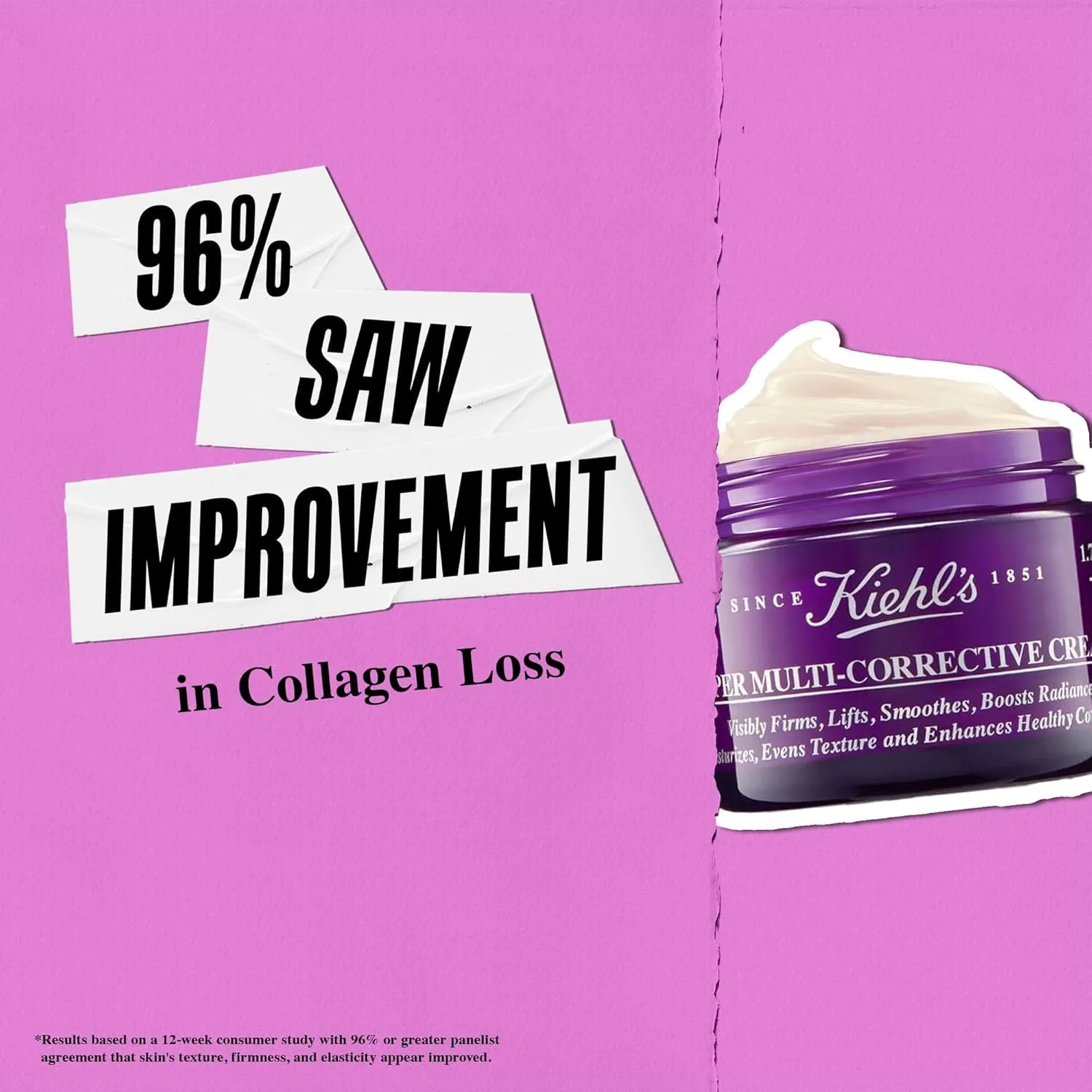 Крем для лица Kiehl's — Super Multi-Corrective против морщин для лица и шеи, выравнивает тон и текстуру кожи, 50 мл — фото 4