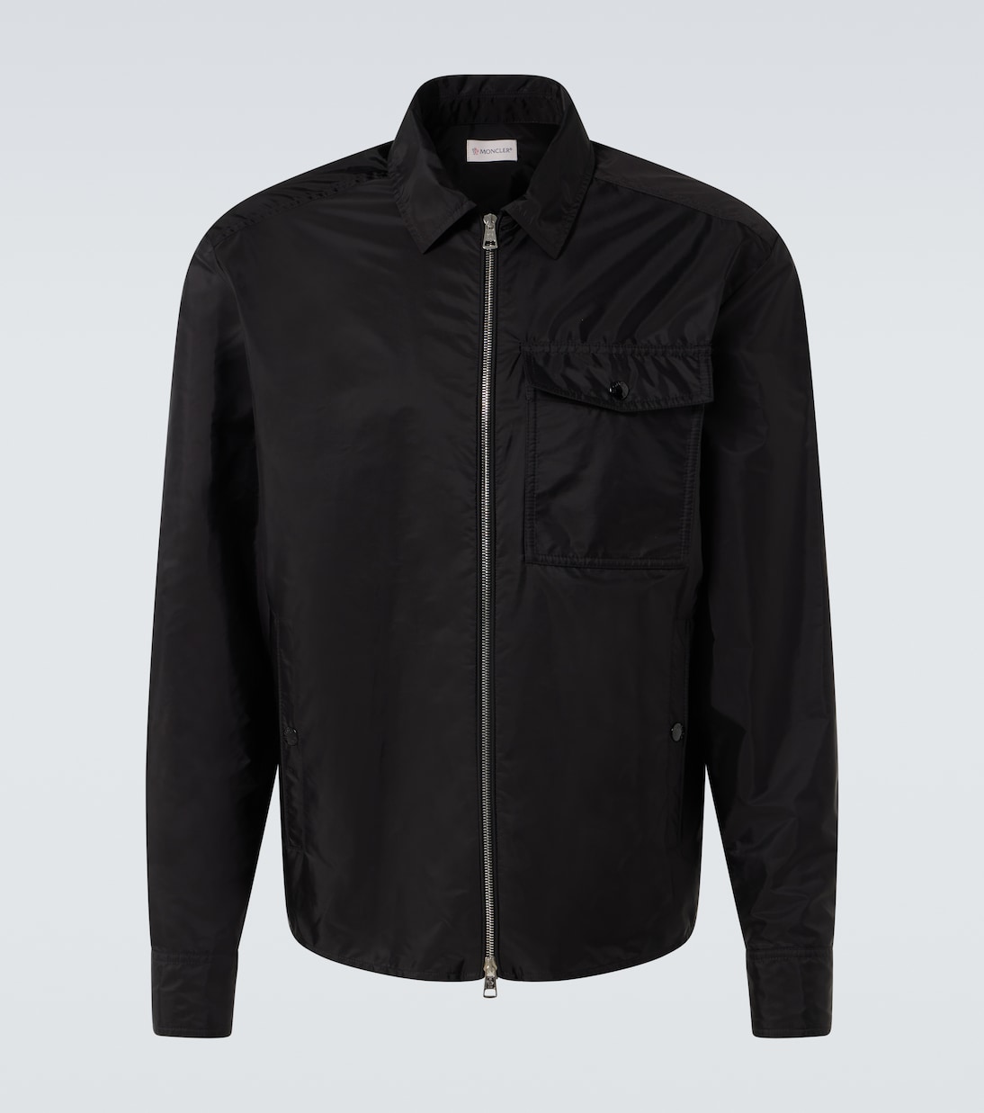 

Застёгивающаяся на молнию рубашка Moncler, черный