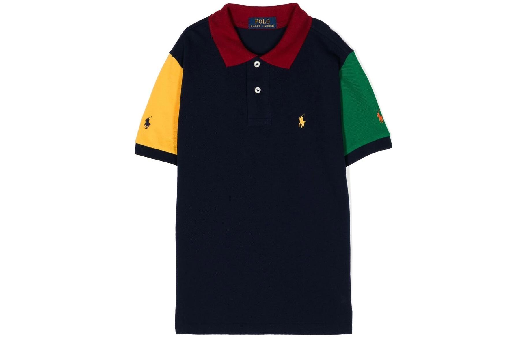 Детская футболка Polo Ralph Lauren, черный — фото 3