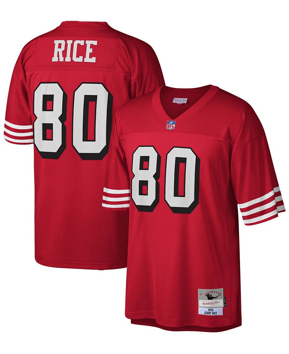 

Мужская футболка San Francisco 49ers 1994 Legacy Replica - Джерри Райс Mitchell & Ness