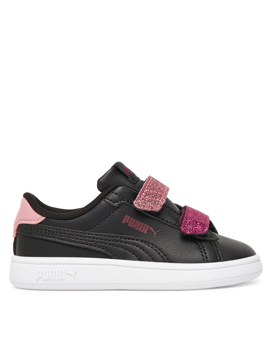 

Кроссовки Smash 3.0 L Glitter Velcro V Inf 395610 07 Puma, чёрный