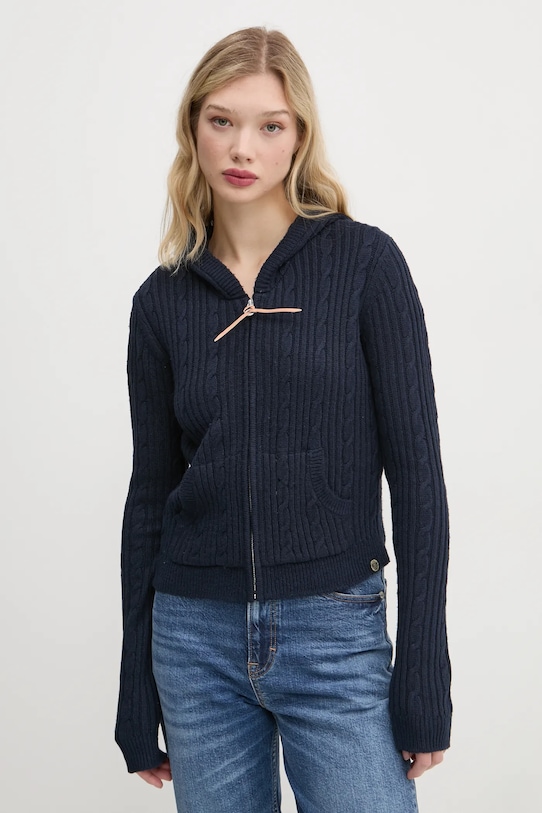 

Кардиган Superdry, темно-синий