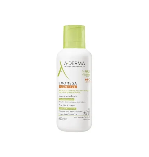 

A-Derma Exomega Control 400 мл Смягчающий крем Aderma