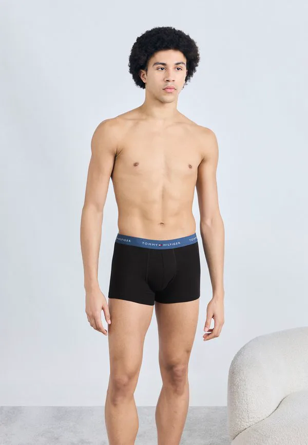 7Pack фирменные трусы с повторяющимся логотипом и поясом Tommy Hilfiger, Multi-Coloured