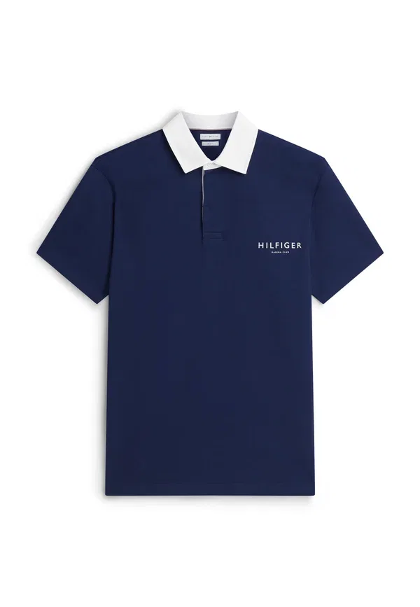 Поло Tommy Hilfiger Classic Fit Rugby Athleisure Sail Pack, угольно-синий — фото 4